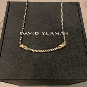 David Yurman Bar Necklace
